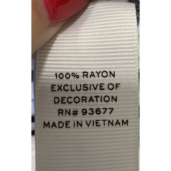 Stylus Womens Floral Stripe Asymmetrical Hem Kimono Sleeve Top 2X Boho Flowy - Picture 6 of 7